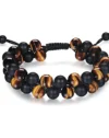 Tiger Eye and Black Matte Finish Crystal - Image 2