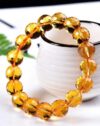 Natural Faceted Citrine Premium Quality Unisex Bracelet - Image 2