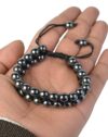 Natural Premium Quality Hematite Adjustable Bracelet