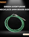 Green Aventurine Necklace 6mm Beads Size