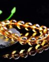 Natural Faceted Citrine Premium Quality Unisex Bracelet