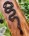 Lava Rock Mala Beads - Traditional Mala Beads - Image 4