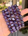 Natural Amethyst 10mm Bracelet - Image 2