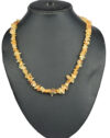 Premium Citrine Chips Necklace For Daily Wear - Image 3