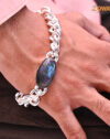 Premium Labradorite Men's Bracelet - Image 4