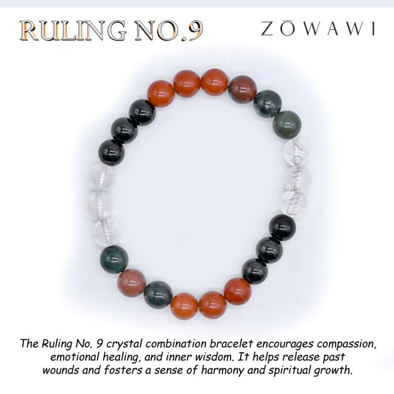 For Ruling No 9 Crystal Combination Bracelet - Image 3