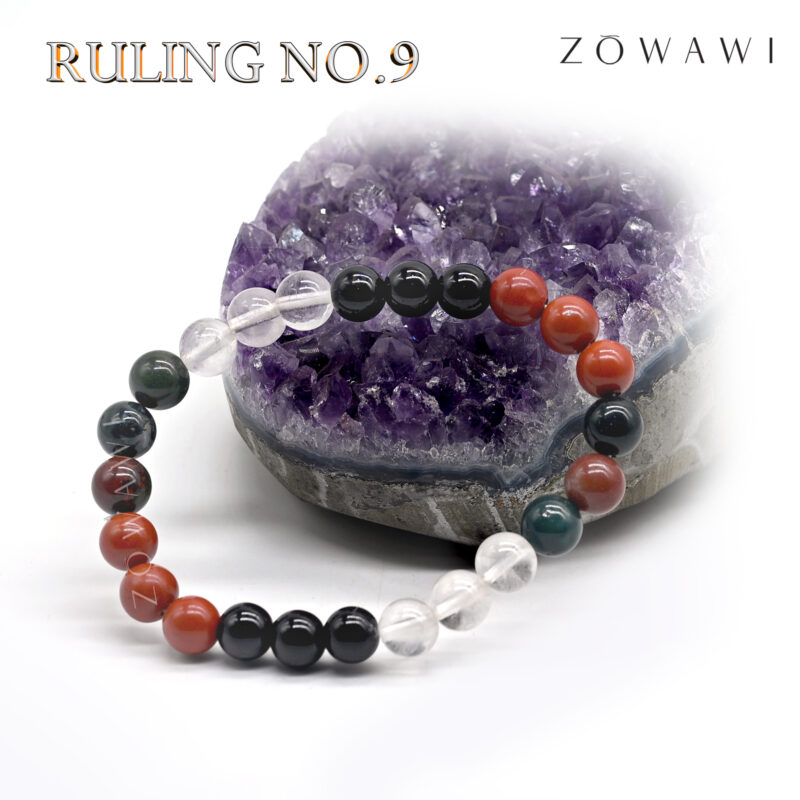 For Ruling No 9 Crystal Combination Bracelet - Image 2